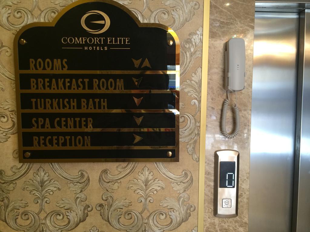 Comfort Elite Hotels Sultanahmet Istanbul Exterior photo